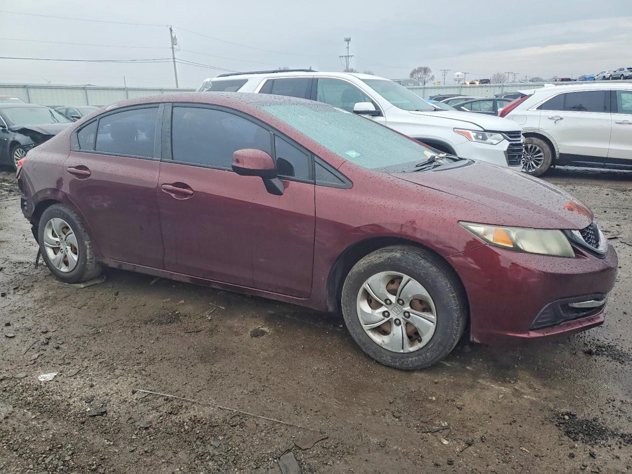 2013 HONDA CIVIC LX photo 4