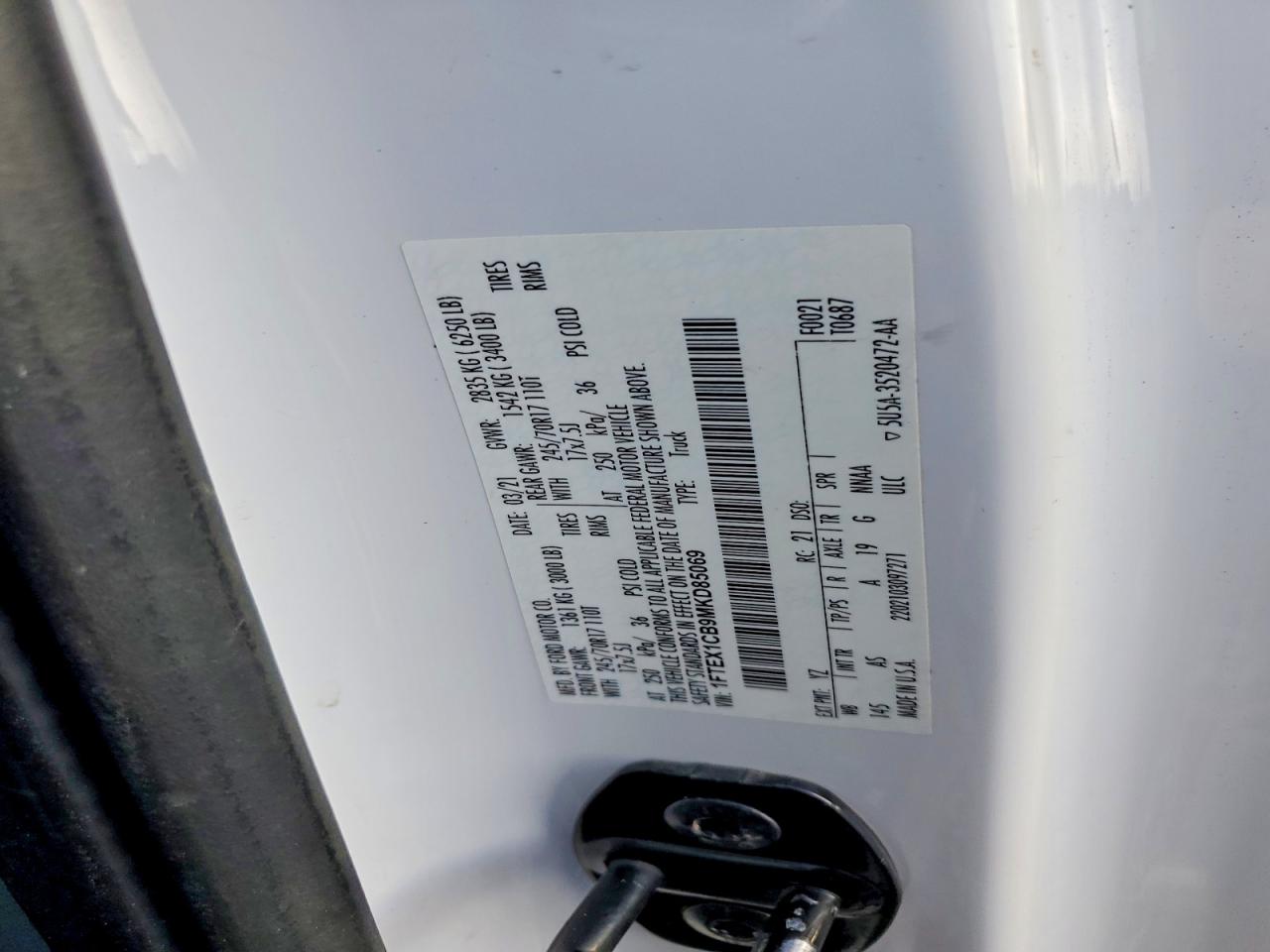 2021 FORD F150 SUPER CAB photo 12