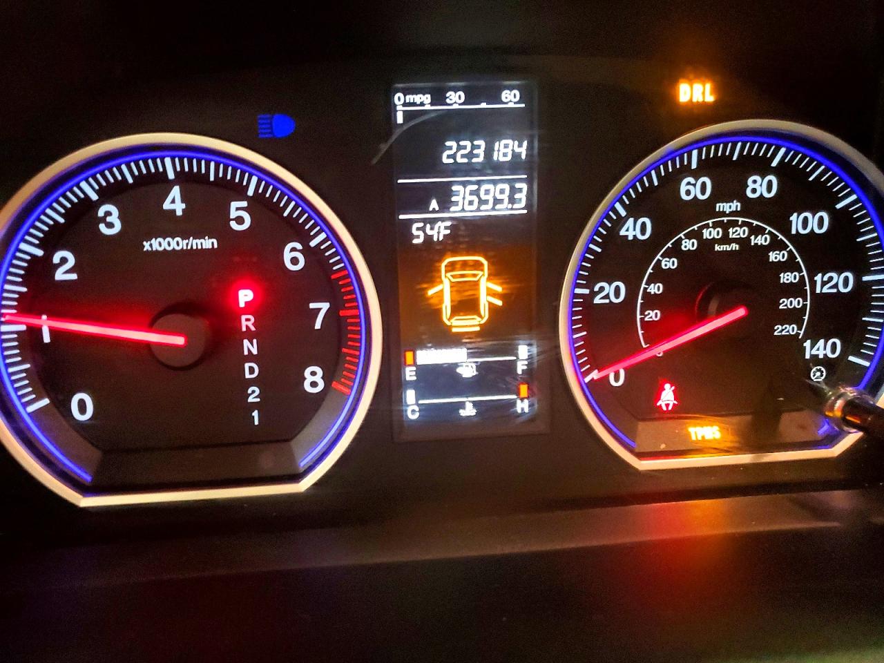 2008 HONDA CR-V EXL photo 9