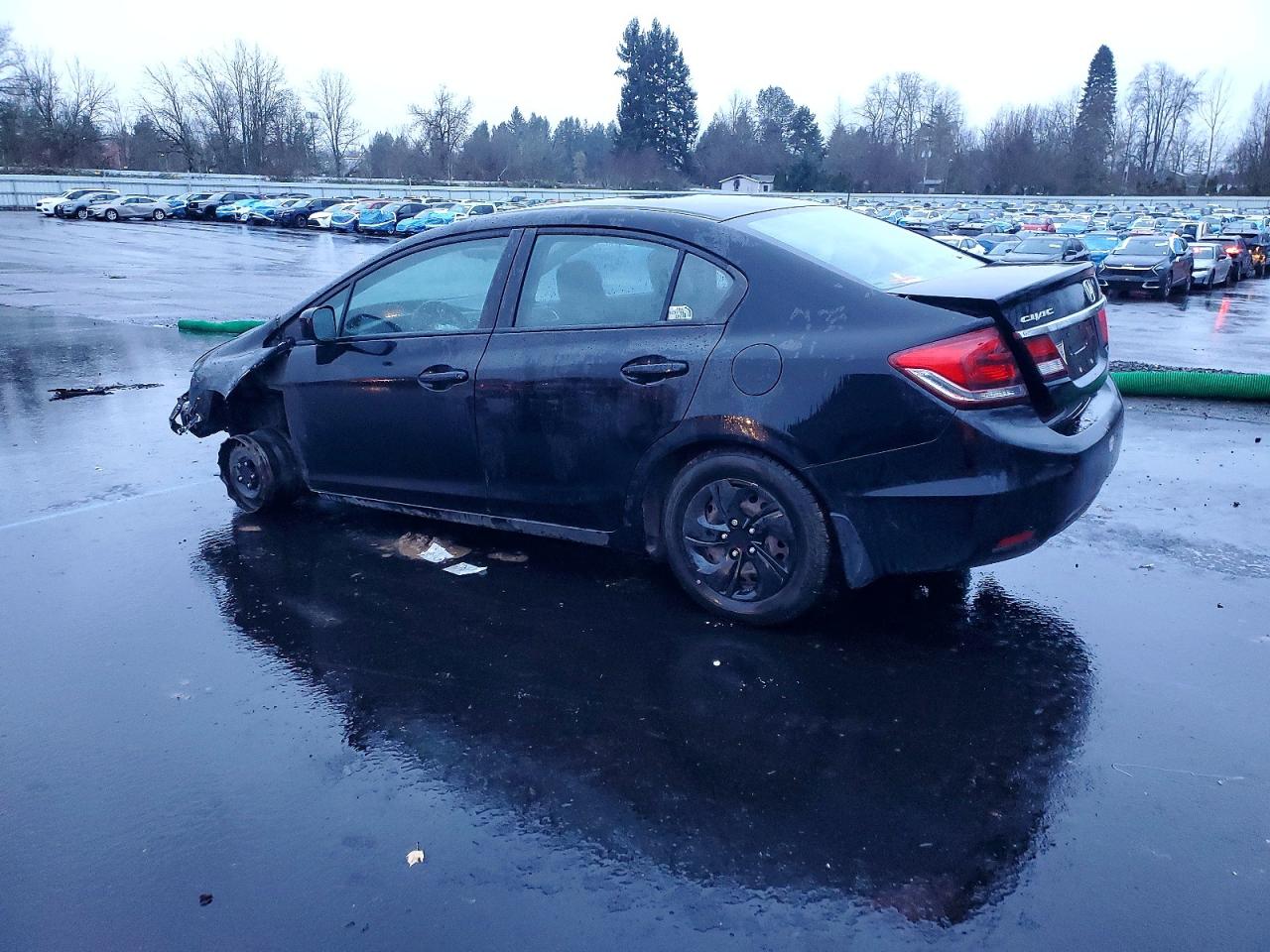 2014 HONDA CIVIC LX photo 2