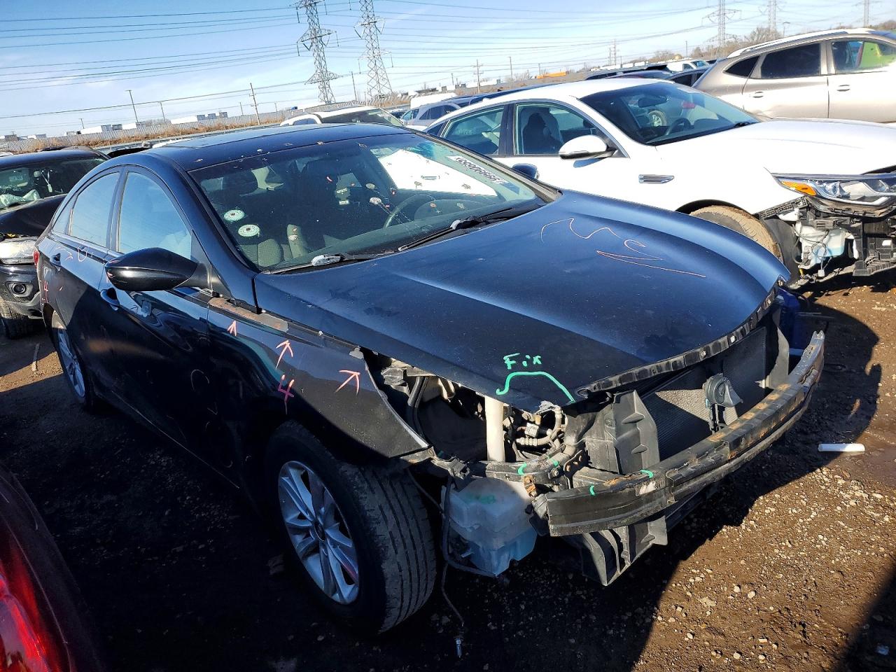 2013 HYUNDAI SONATA GLS photo 4
