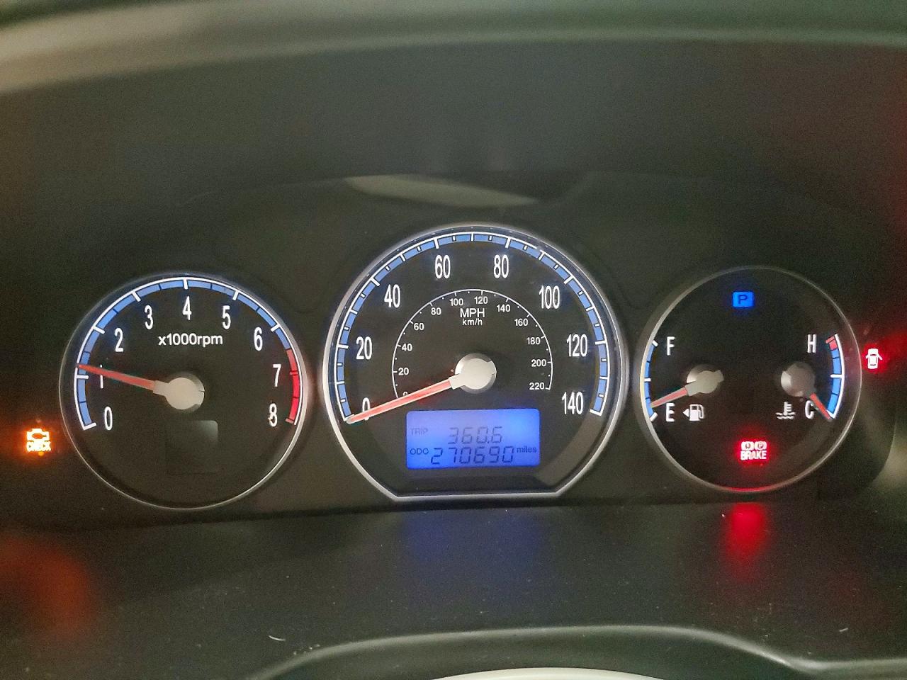 2007 HYUNDAI SANTA FE GLS photo 9