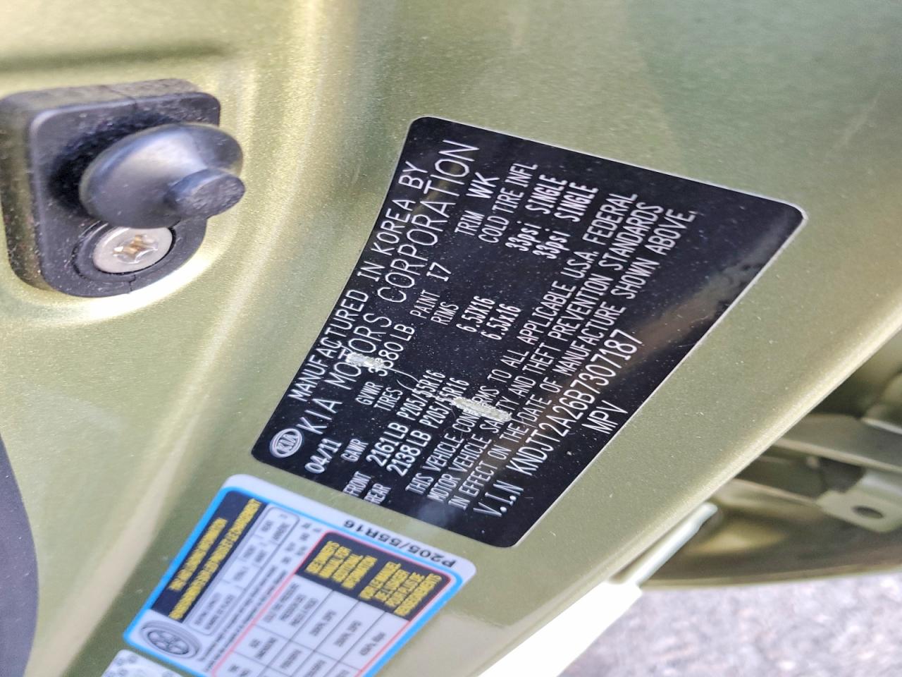 2011 KIA SOUL + photo 13