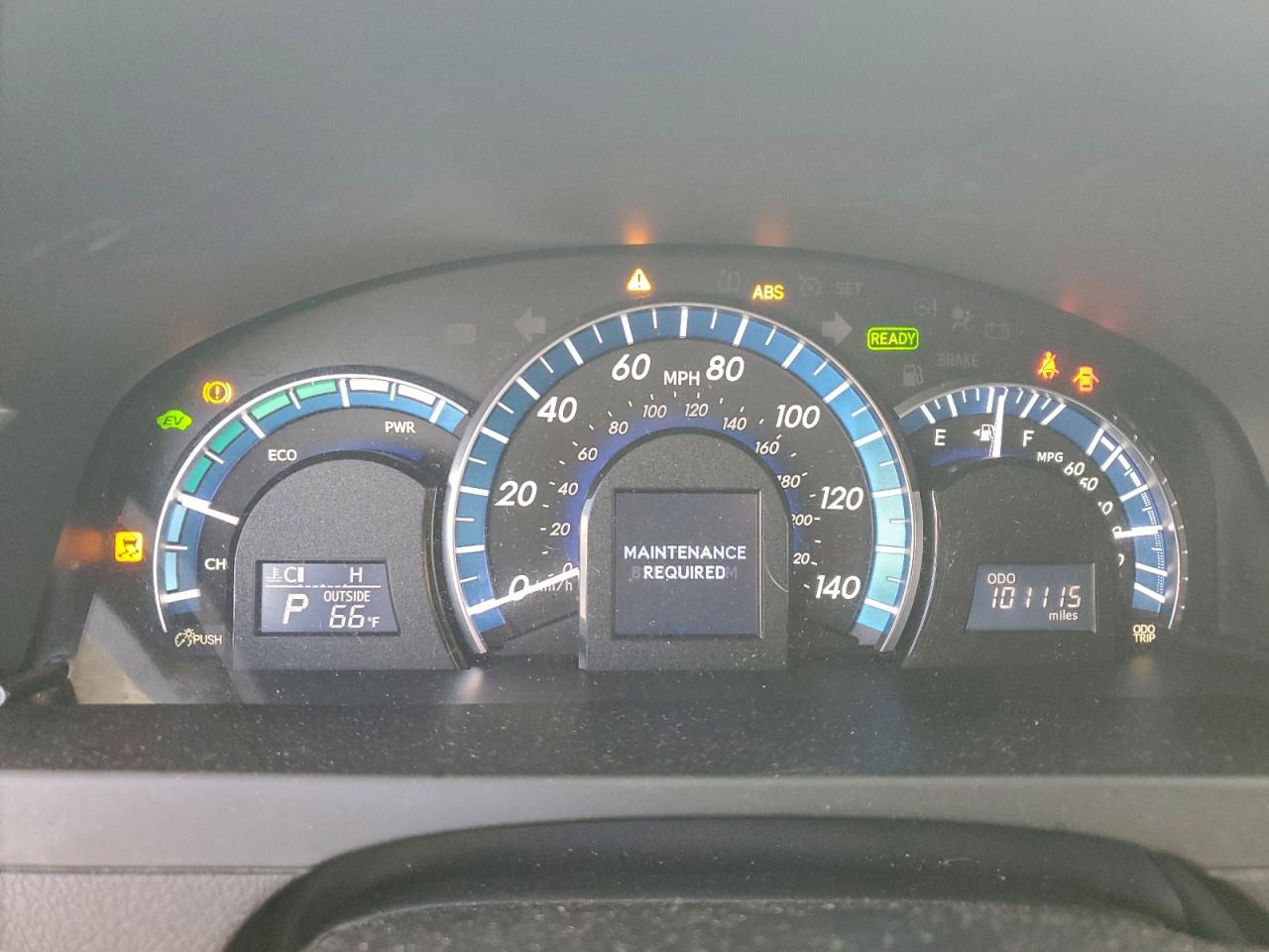 2012 TOYOTA CAMRY HYBRID photo 9