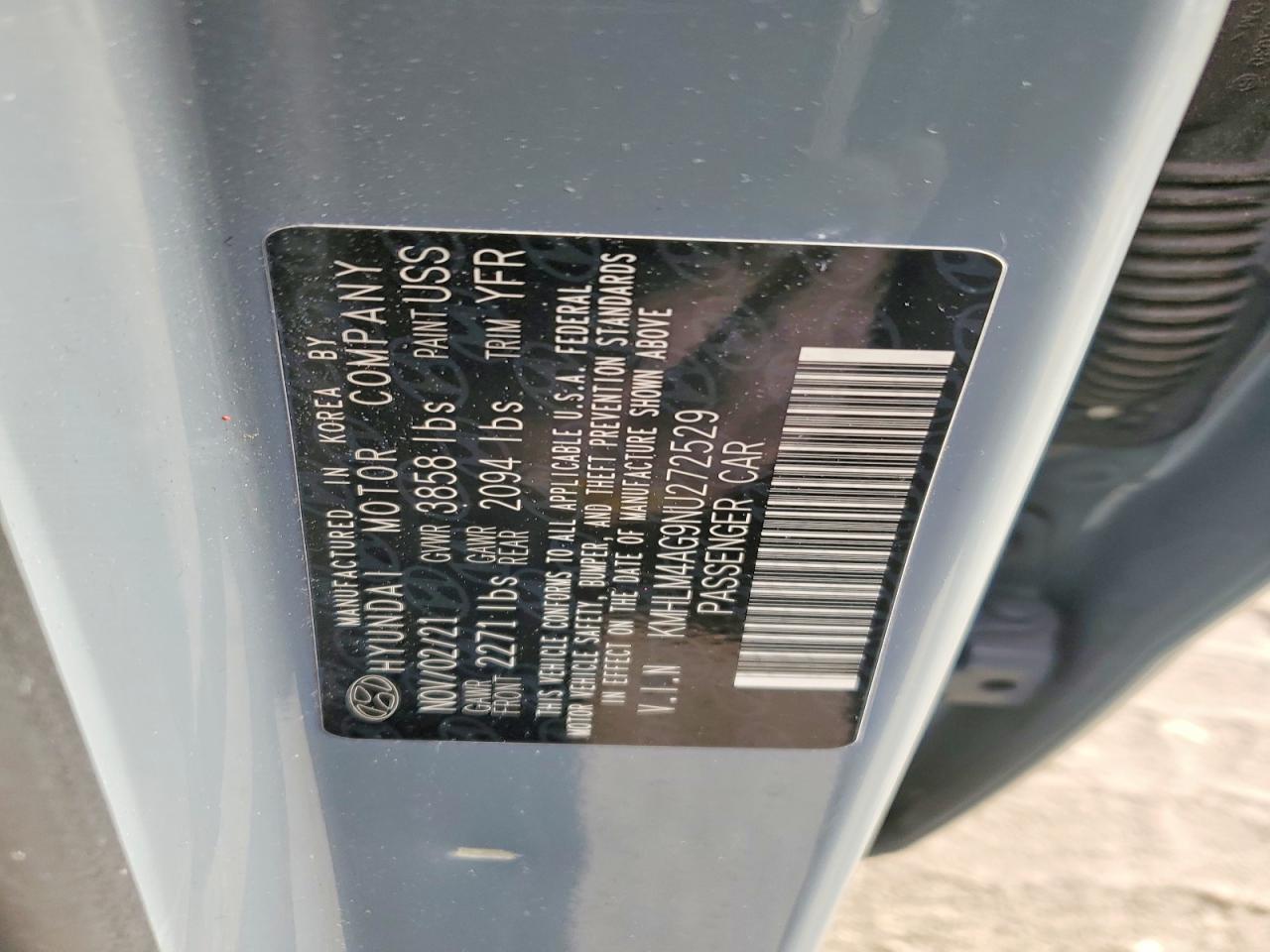 2022 HYUNDAI ELANTRA SEL photo 12