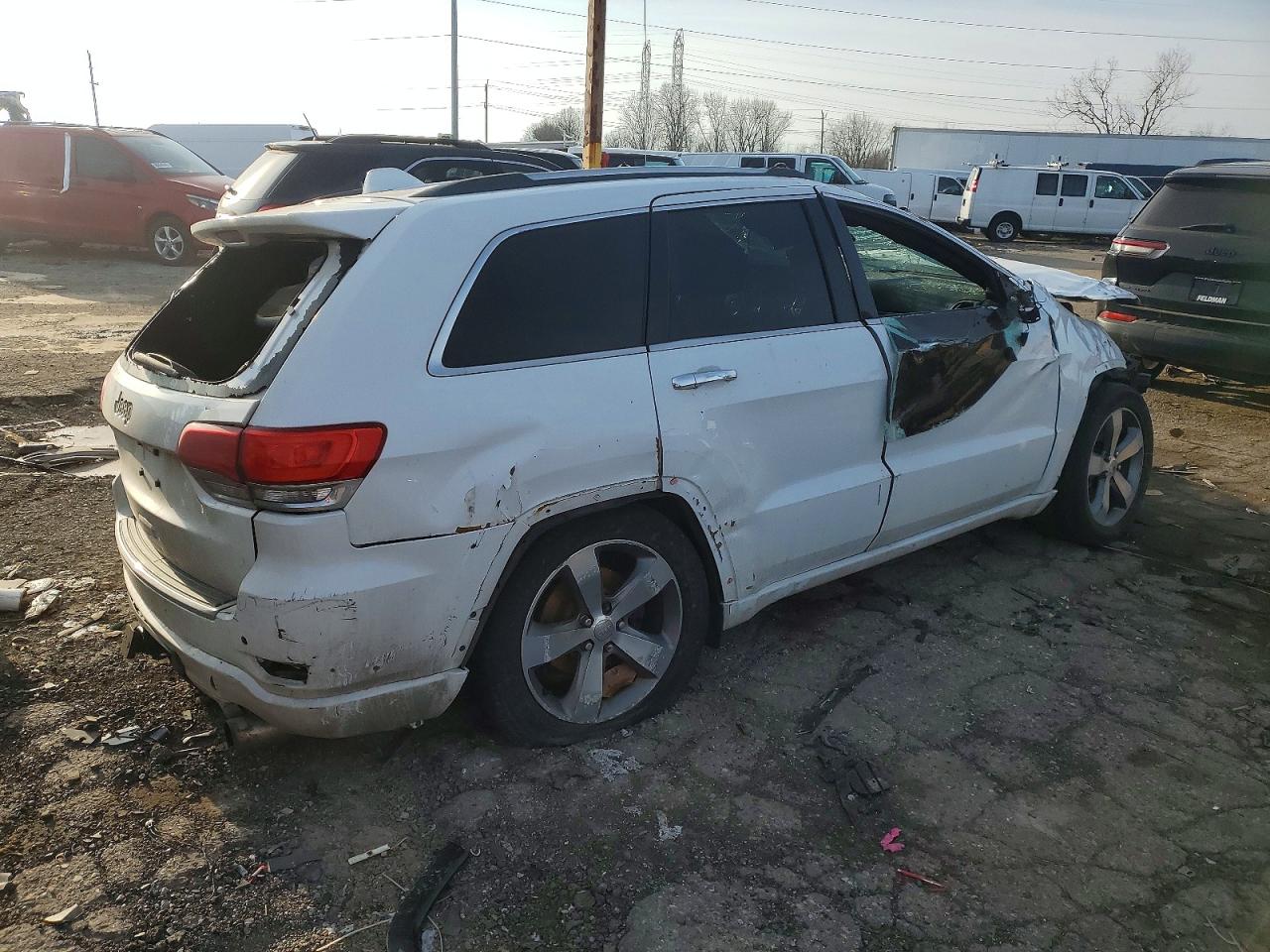 2014 JEEP GRAND CHEROKEE OVERLAND photo 3