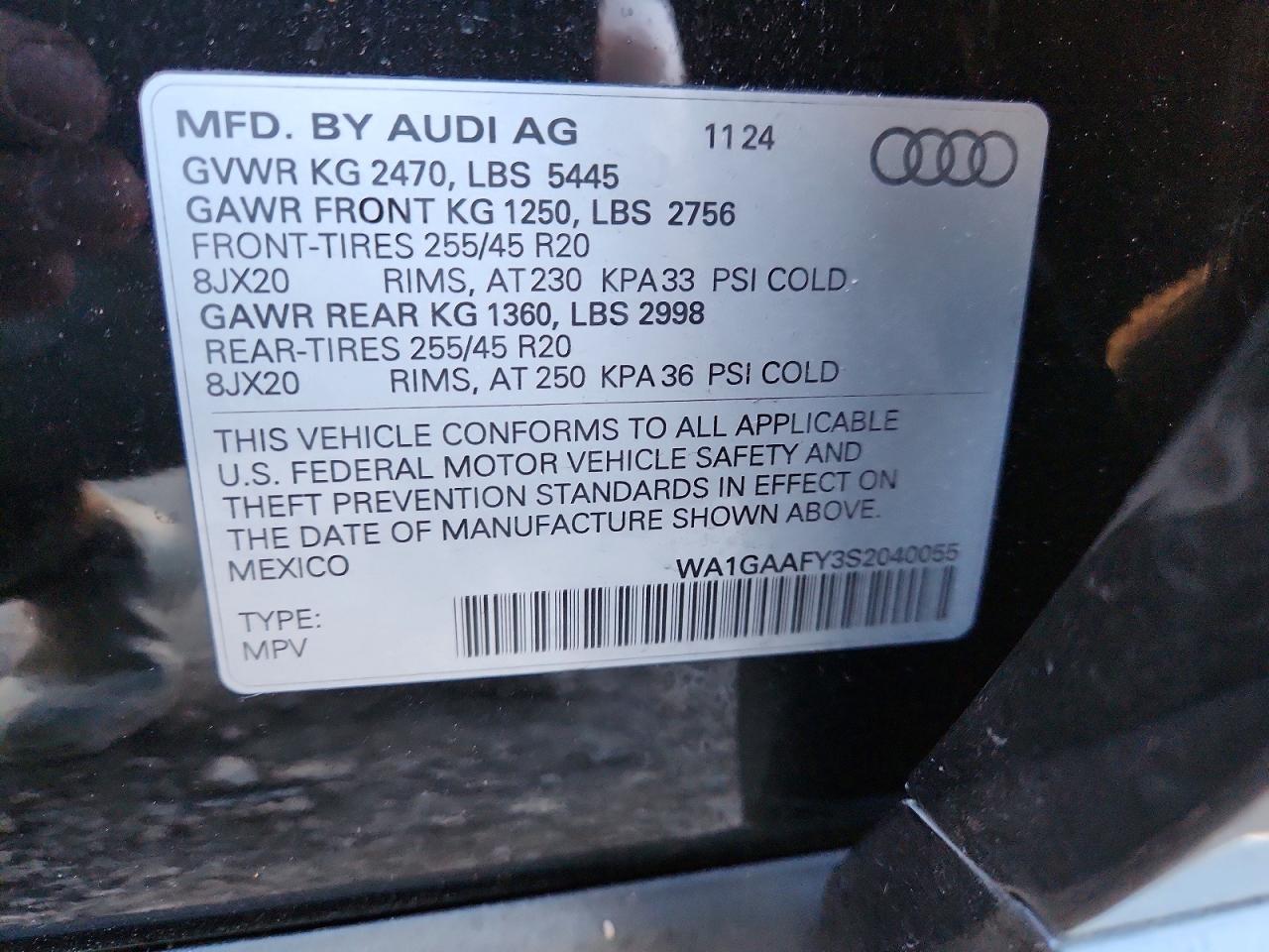 2025 AUDI Q5 PREMIUM 45 photo 14