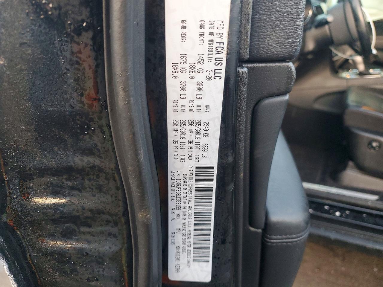 2020 JEEP GRAND CHEROKEE LIMITED photo 13