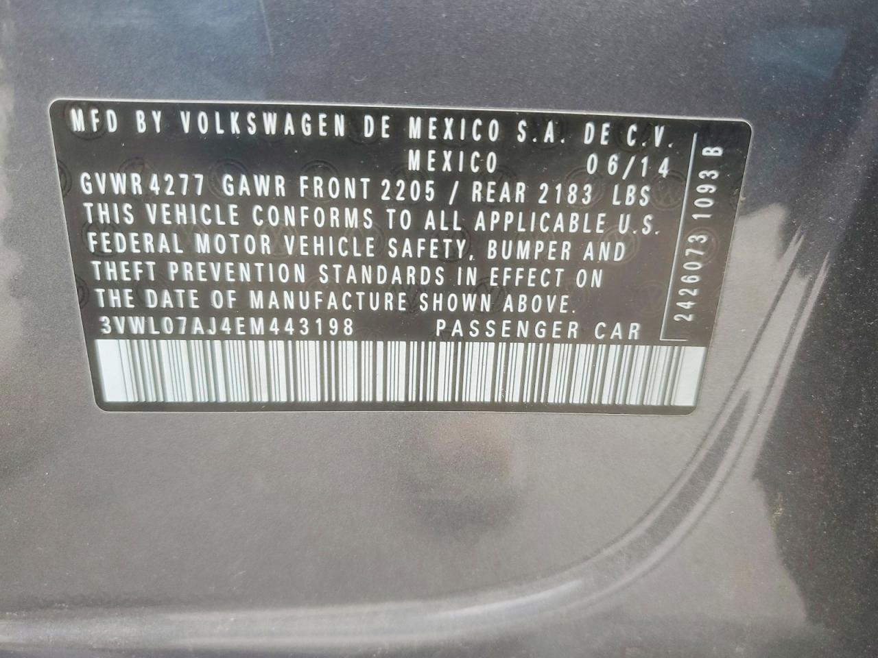 2014 VOLKSWAGEN JETTA SEL photo 13