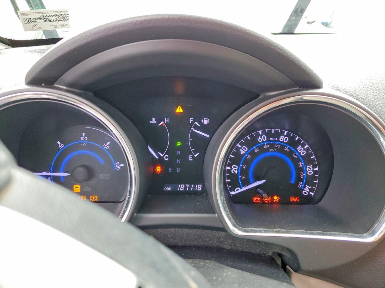 2013 TOYOTA HIGHLANDER HYBRID LIMITED photo 9