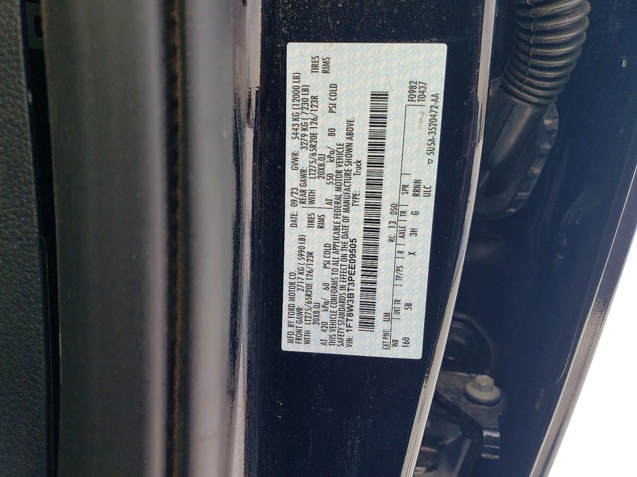 2023 FORD F350 SUPER DUTY photo 12