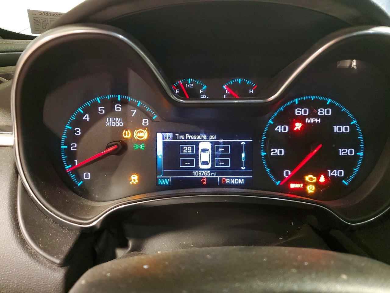 2018 CHEVROLET IMPALA LT photo 9