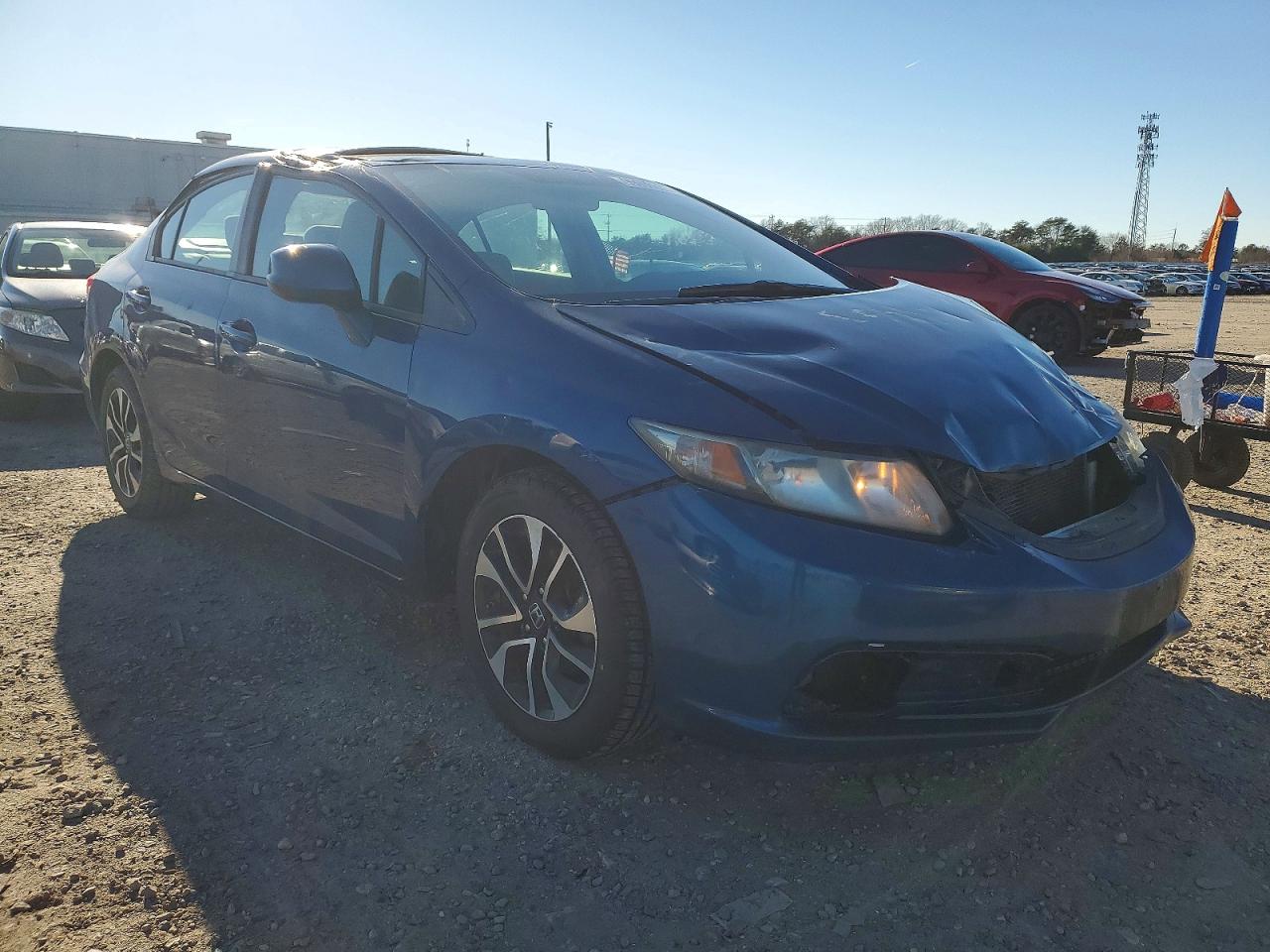 2013 HONDA CIVIC EX photo 4