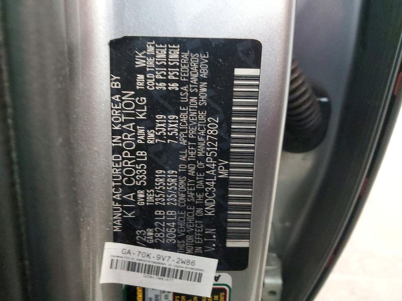 2023 KIA EV6 LIGHT photo 12