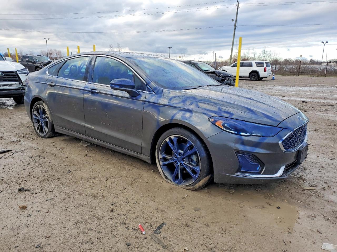 2020 FORD FUSION TITANIUM photo 4