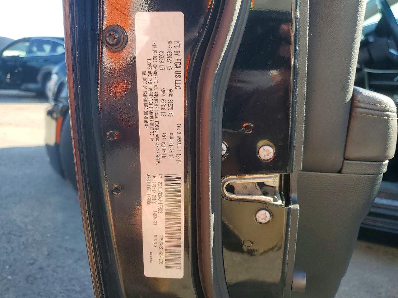 2018 CHRYSLER 300 LIMITED photo 12