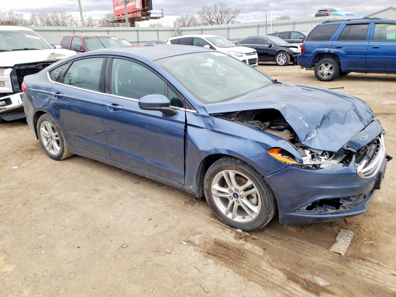 2018 FORD FUSION SE photo 4