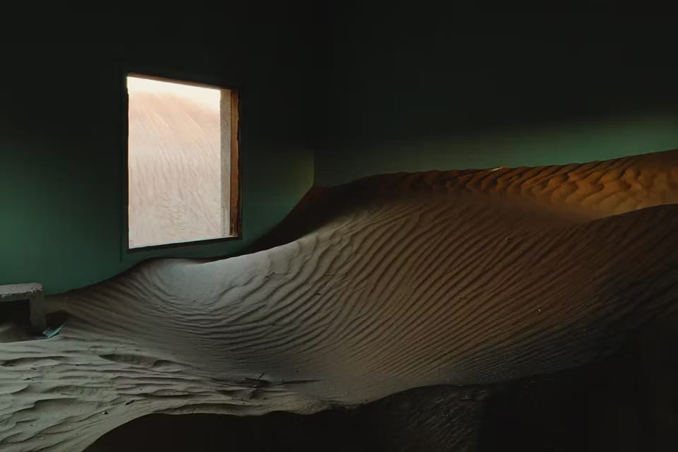 Заброшенный город Al Madam, Dubai