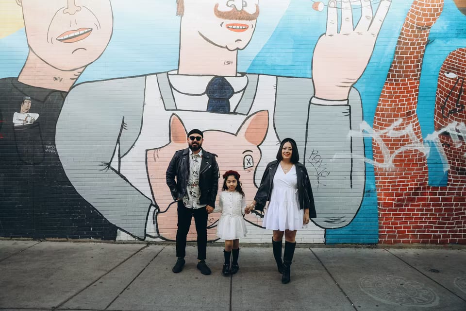 Муралы в районе West Loop, Chicago