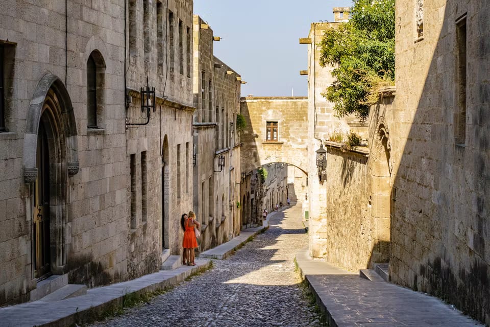 Исторический центр, Rhodes
