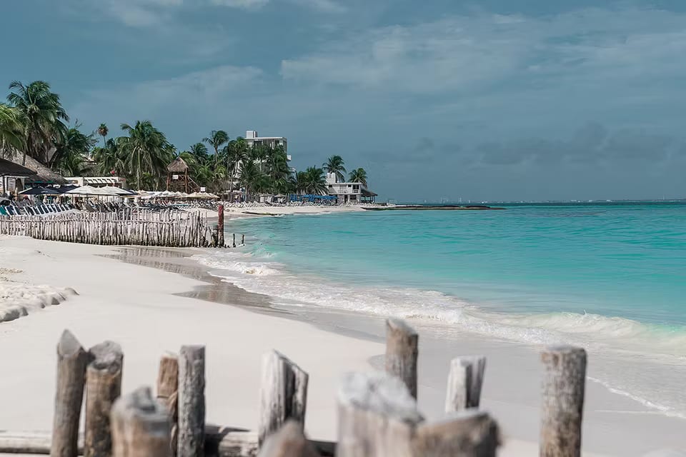 Пляж Playa Norte, Cancun