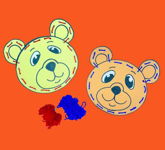 Lacing Bear Activity