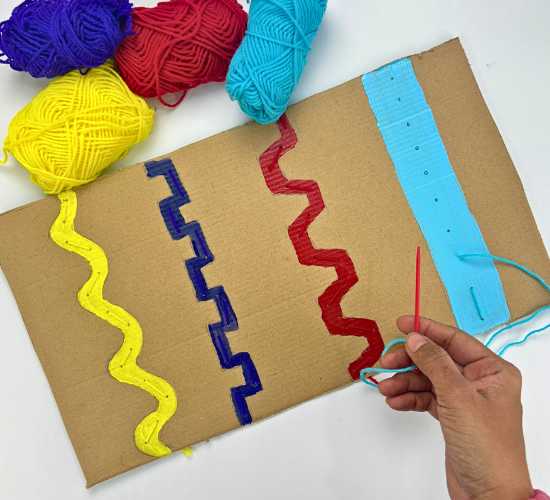 Pattern Sewing Practice Board