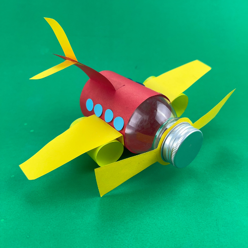 Plastic Bottel Airplane Craft