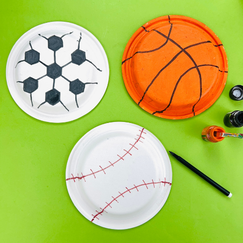 Paper Plate Ball Craft