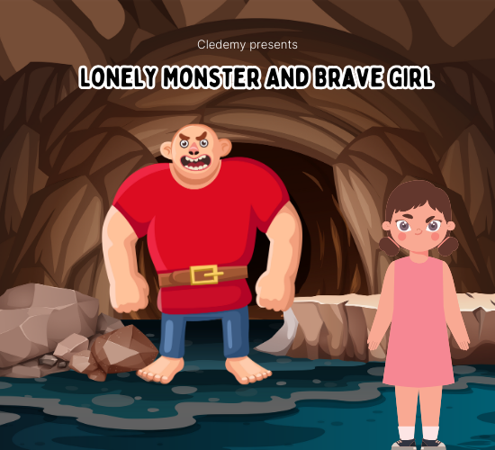 Lonely Monster And Brave Girl