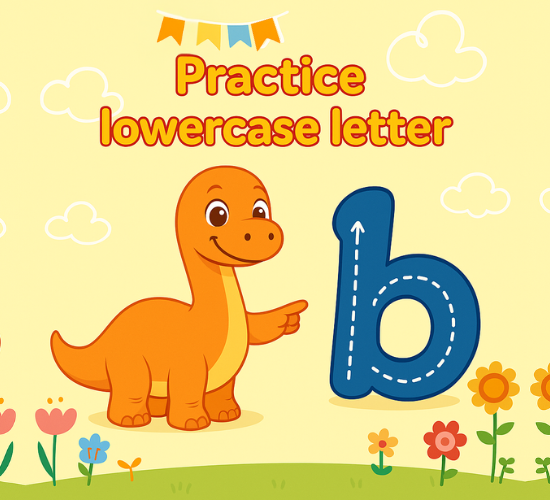 Practice lowercase Letter b