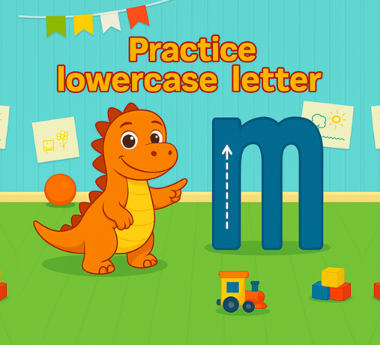 Practice lowercase Letter m