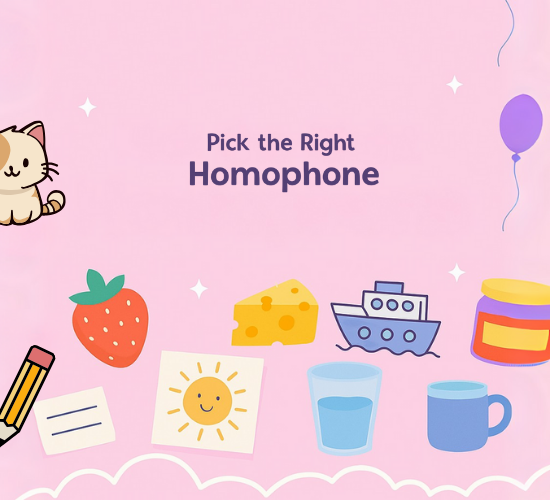 Pick the Right Homophone