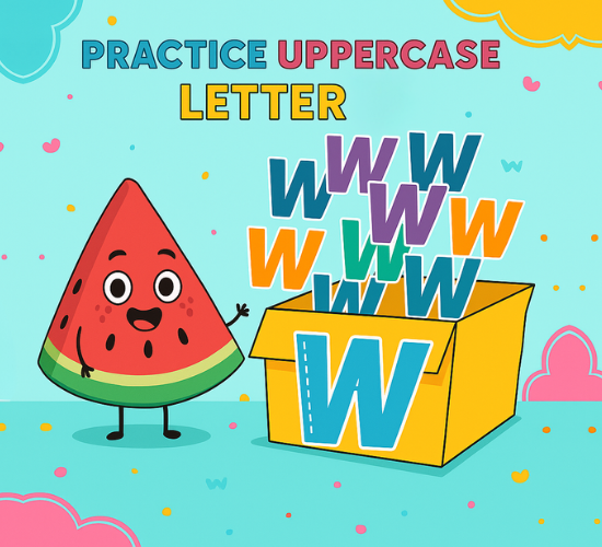 Practice Uppercase Letter W
