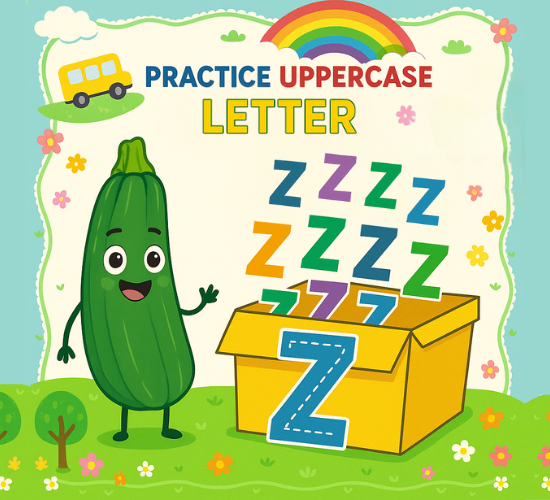 Practice Uppercase Letter Z