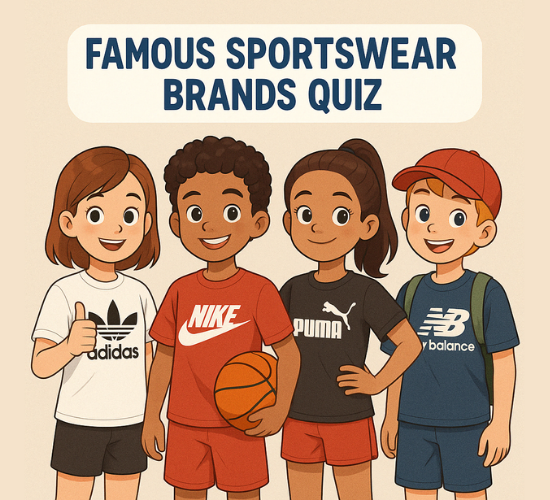 Famous Sportswear Brands Logos Quiz