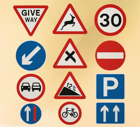 U.K. Road Signs Picture Quiz