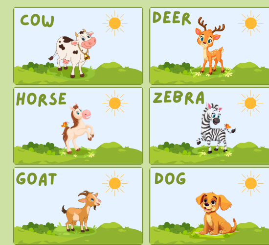 Animals Signs Poster