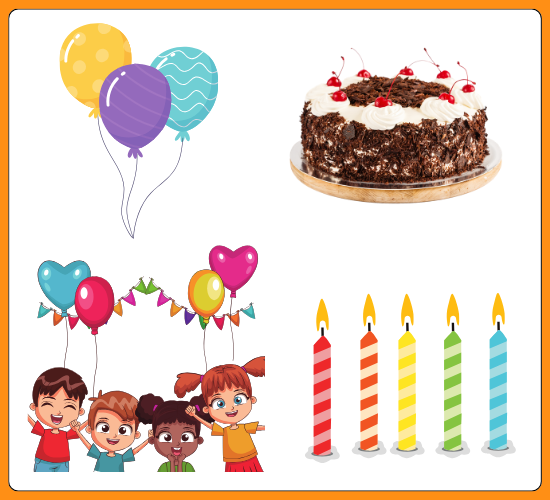 Birthday Role Play Cut-Outs