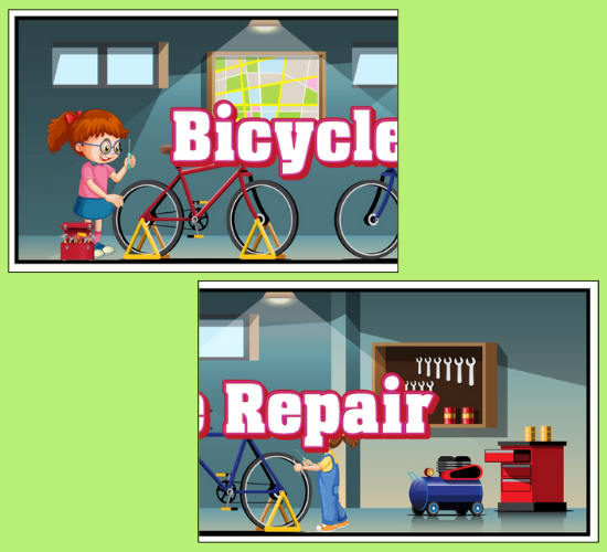 Bicycle Repair Role Play Banner