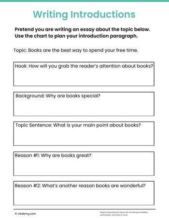 Writing Introductions