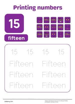 Tracing Number 15