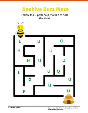 Beehive Buzz-Maze