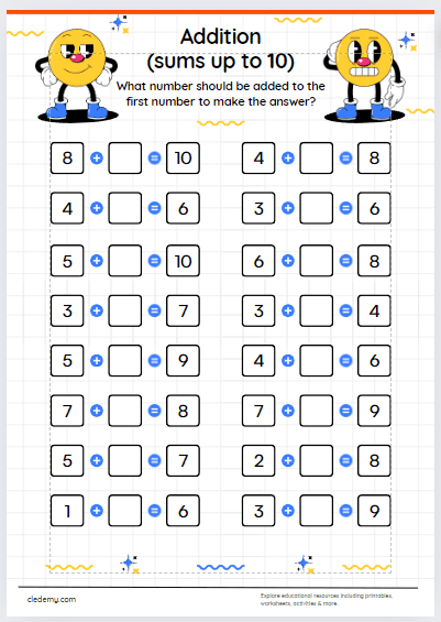 Add number upto 10 to Make answer