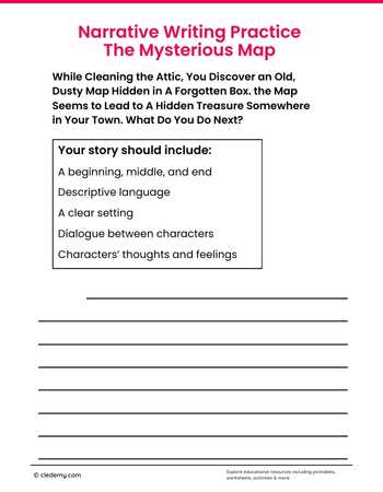 Narrative Writing Prompts