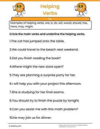 Helping Verbs