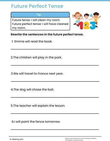 Future Perfect Tense