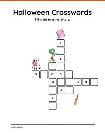 Halloween Crosswords