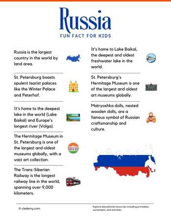 Russia Fun Facts