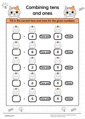 Tens and Ones Combination